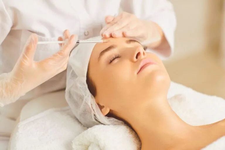 Neuromodulator injection for forehead rhytid management